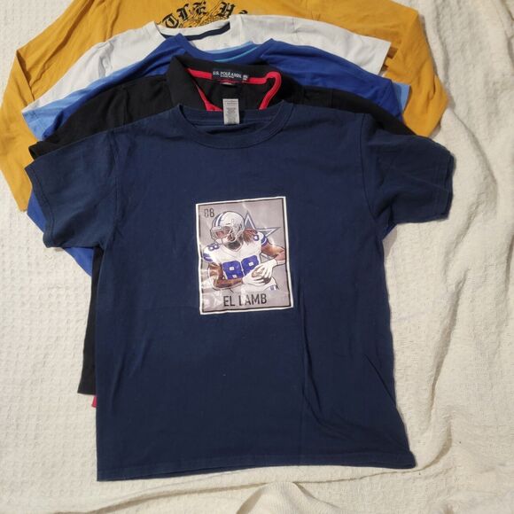 Boys Cool Shirts Bundle Size M-XL  8 Total Adidas, Polo, Tommy, Urban Pipeline + - Picture 12 of 16